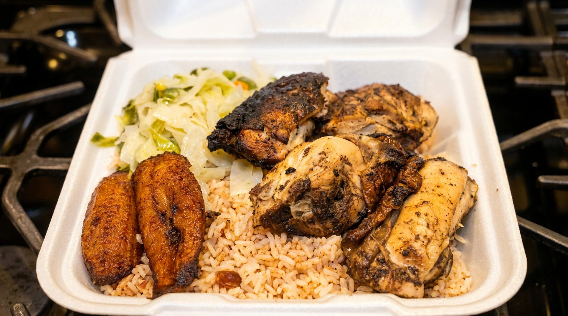 Jerk chicken, oxtail, and all the classics