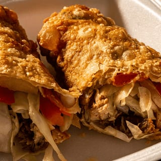 Jerk Chicken Spring Rolls