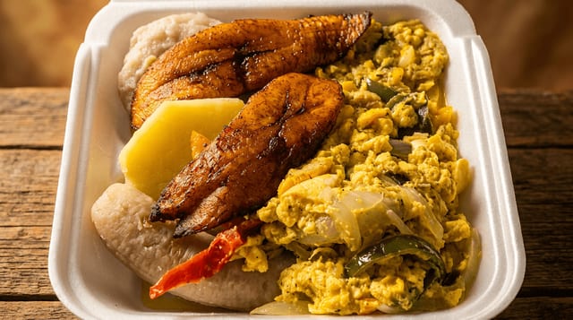 Ackee & Saltfish.